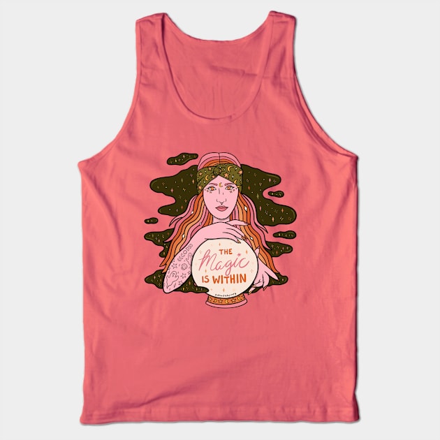 Magic Is Within Tank Top by Doodle by Meg